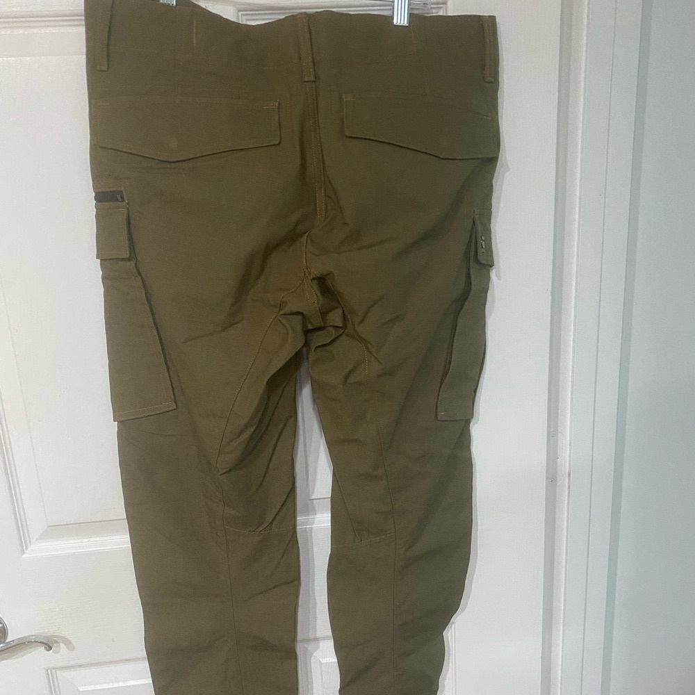G-Star Cargo Pants in Brownish Olive Green 36 x 34